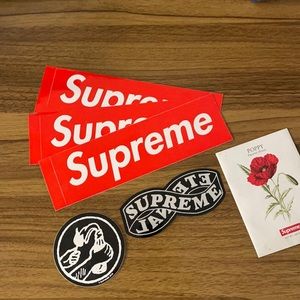 Supreme Stickers & Poppy Seed Pack